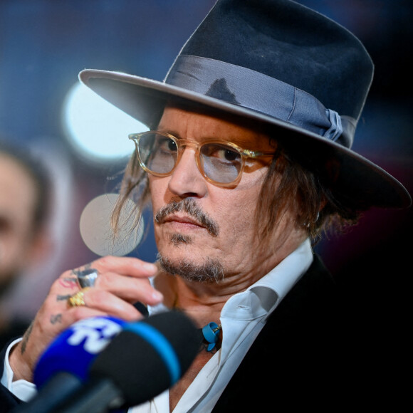 Johnny Depp à la première de "City of Lies" lors de la 47e édition du Festival du Cinéma Américain de Deauville.