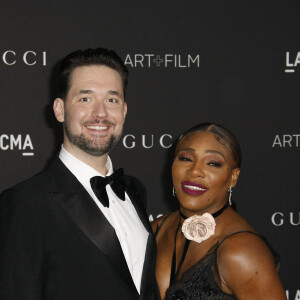 Serena Williams et son mari Alexis Ohanian - People au 10ème "Annual Art+Film Gala" organisé par Gucci à la "LACMA Art Gallery" à Los Angeles. Le 6 novembre 2021 © imageSPACE / Zuma Press / Bestimage