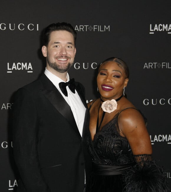 Serena Williams et son mari Alexis Ohanian - People au 10ème "Annual Art+Film Gala" organisé par Gucci à la "LACMA Art Gallery" à Los Angeles. Le 6 novembre 2021 © imageSPACE / Zuma Press / Bestimage