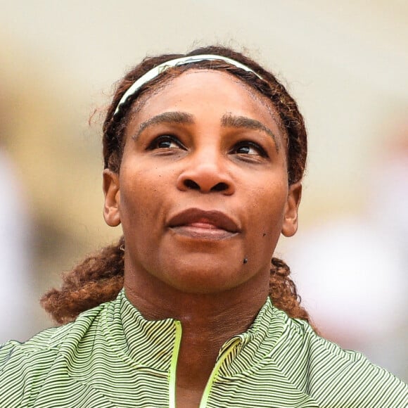 Serena Williams lors des internationaux de France de tennis à Roland Garros. © Federico Pestellini / Panoramic / Bestimage