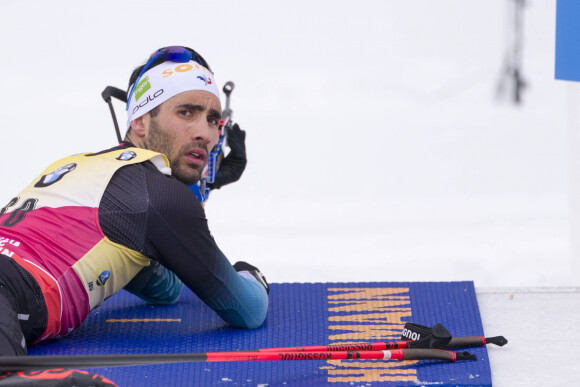 Martin Fourcade sacré champion du monde en individuel lors du Biathlon à Anterselva, en Italie, le 19 février 2020. Il obtient ainsi son 11ème titre mondial dans des épreuves individuelles. 