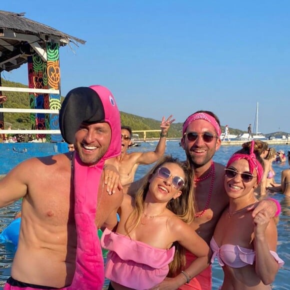 Denitsa Ikonomova et Christian Millette étaient partis en vacances en Croatie après leur éviction de DALS. @ Instagram / Christian Millette