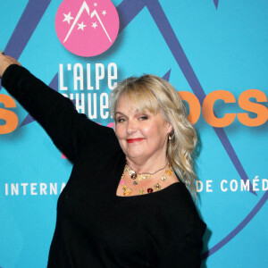 Valérie Damidot au photocall de la clôture de la 25ème édition du Festival international du film de comédie de l'Alpe d'Huez, France, le 22 janvier 2022. © Dominique Jacovides/Bestimage 