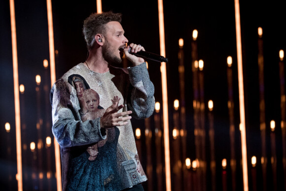 Matt Pokora (M. Pokora) - Enregistrement de l'émission "La Lettre" au Théâtre du Châtelet à Paris, qui sera diffusée le 1er février sur France 2. Le 23 octobre 2019 © Cyril Moreau / Bestimage 