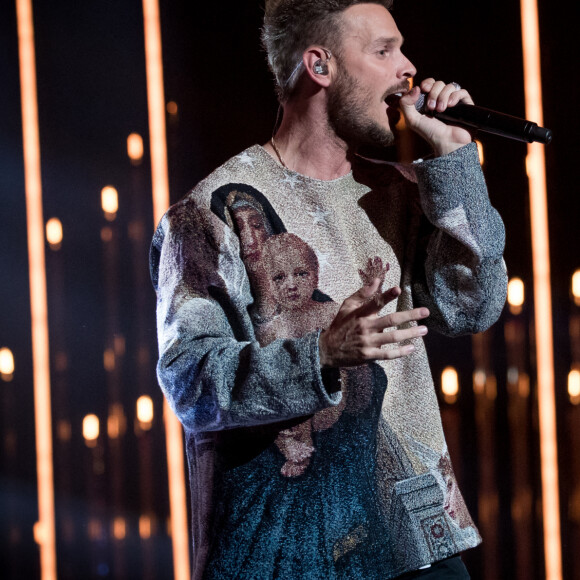 Matt Pokora (M. Pokora) - Enregistrement de l'émission "La Lettre" au Théâtre du Châtelet à Paris, qui sera diffusée le 1er février sur France 2. Le 23 octobre 2019 © Cyril Moreau / Bestimage 