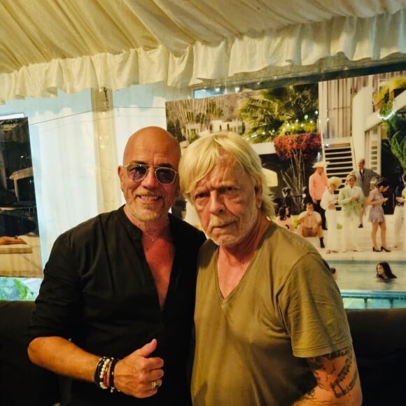 Pascal Obispo a révélé une rare photo du chanteur Renaud @ Instagram / Pascal Obispo