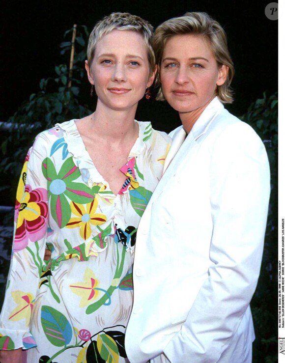Anne Heche et sa compagne Ellen DeGeneres.
