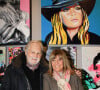 Exclusif - Jean-Jacques Debout et sa femme Chantal Goya - Vernissage de l'exposition de la vente aux enchères au profit de la fondation Brigitte Bardot à la galerie Drouot à Paris. Le 4 novembre 2021 