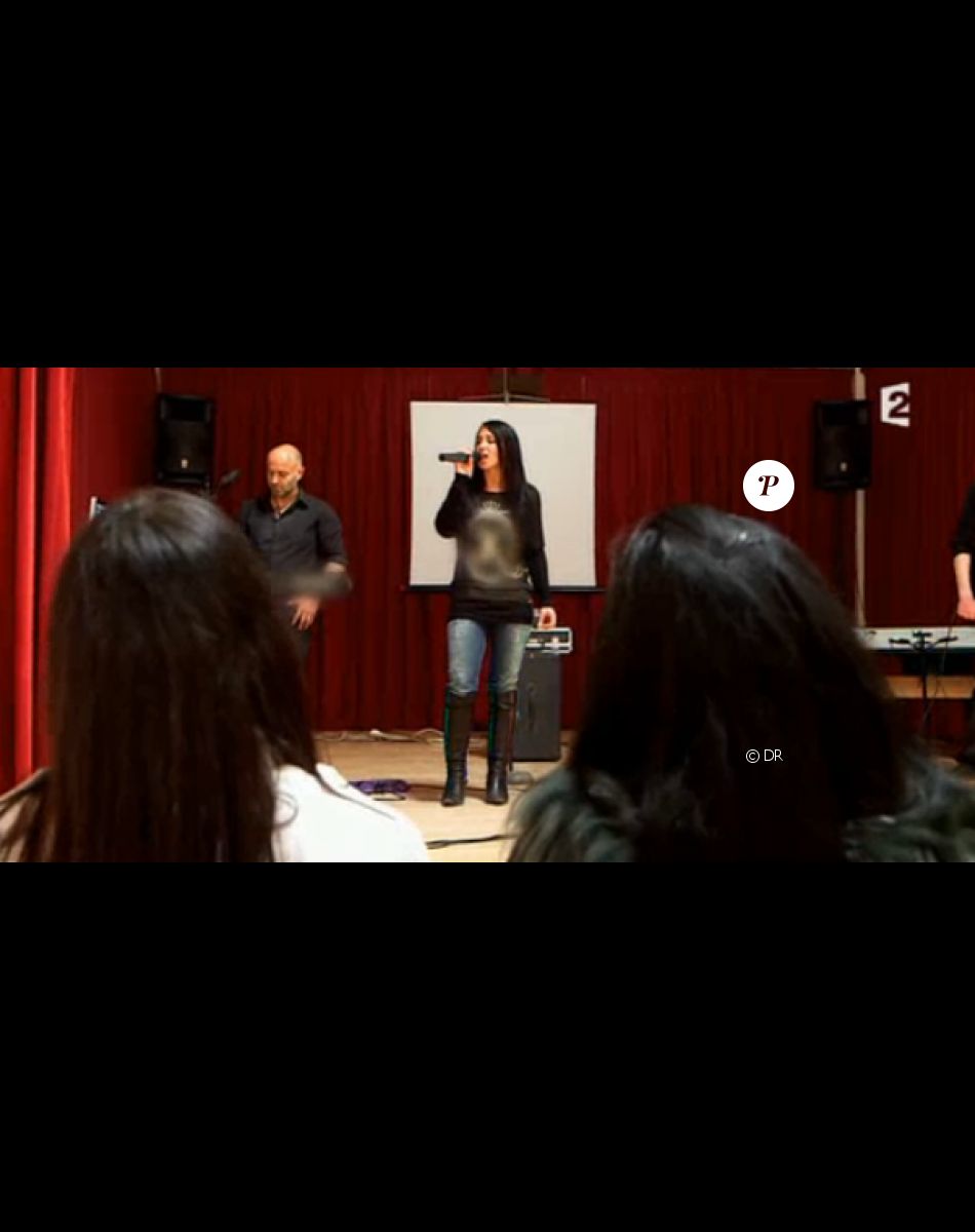 Cyrielle l'une des triplées de Secret Story dans Toute une histoire, le 8 avril 2014 sur France 2