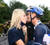 Julian Alaphilippe et Marion Rousse - Championnats du Monde UCI - Elite Hommes en Belgique le 26 septembre 2021.