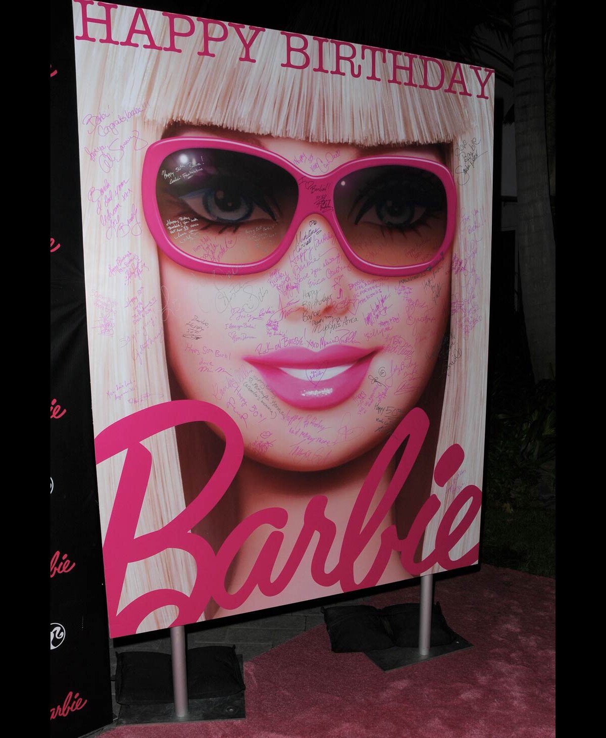 Lunettes rose Barbie pas cher
