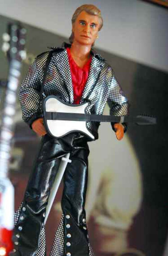 La poupée Barbie à l'effigie de Johnny Hallyday... La Barbie la plus rock'n'roll ! 