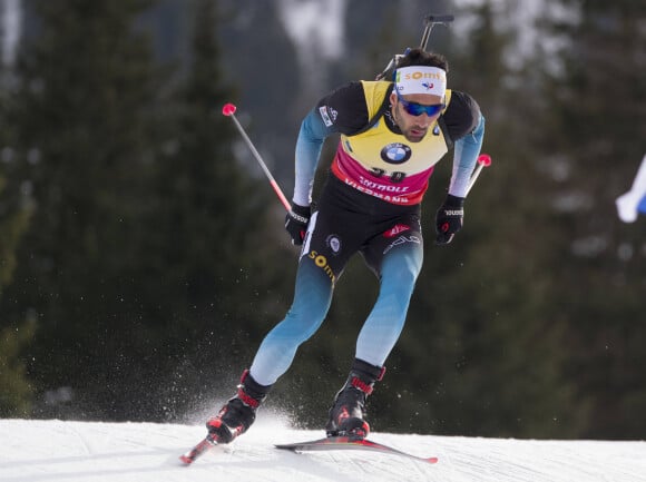 Martin Fourcade sacré champion du monde en individuel lors du Biathlon à Anterselva, en Italie, le 19 février 2020. Il obtient ainsi son 11ème titre mondial dans des épreuves individuelles. 