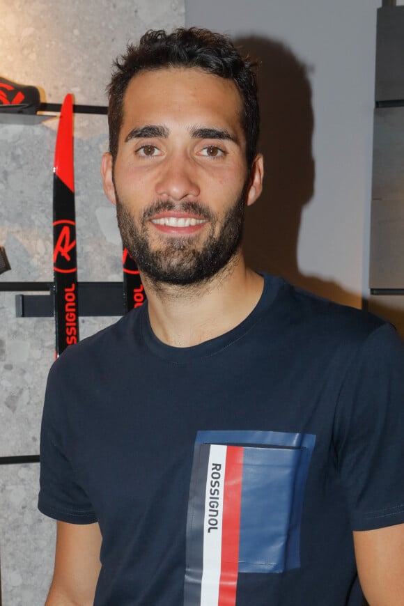 Martin Fourcade - Inauguration du flagship store Rossignol au 21 boulevard des Capucines à Paris, le 22 octobre 2018 avec la collaboration de J-C. de Castelbajac. © CVS/Bestimage