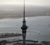 Vue de la ville d'Auckland en Nouvelle-Zélande