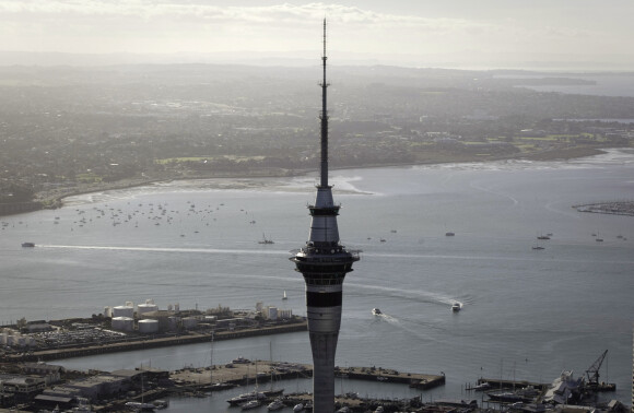 Vue de la ville d'Auckland en Nouvelle-Zélande