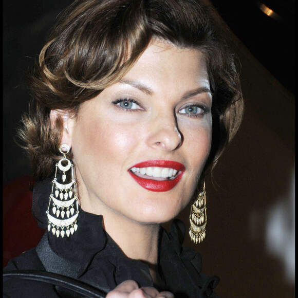 Linda Evangelista à Paris.