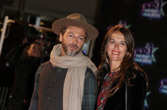 Christophe Maé et sa femme Nadège à la 18ème cérémonie des "NRJ Music Awards" au Palais des Festivals à Cannes, le 12 novembre 2016. © Dominique Jacovides/Bestimage 