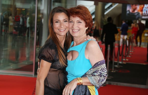 Véronique Genest et Jennifer Lauret lors de l'ouverture du 58e Festival de Télévision de Monte-Carlo le 15 juin 2018.