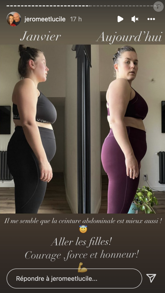 Lucile, amoureuse de Jérôme de "L'amour est dans le pré", affiche sa perte de poids sur Instagram.
