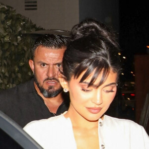 Kylie Jenner à la sortie du restaurant Craig à West Hollywood. Le 24 août 2022 