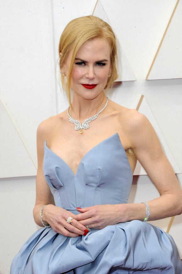 Nicole Kidman au photocall de la cérémonie des Oscars à Los Angeles. 