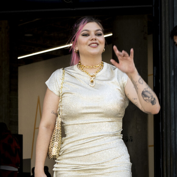 Louane - Les célébrités assistent au défilé Paco Rabanne Haute Couture automne hiver 2022-2023 à Paris, le 3 juillet 2022. © JB Autissier / Panoramic / Bestimage 