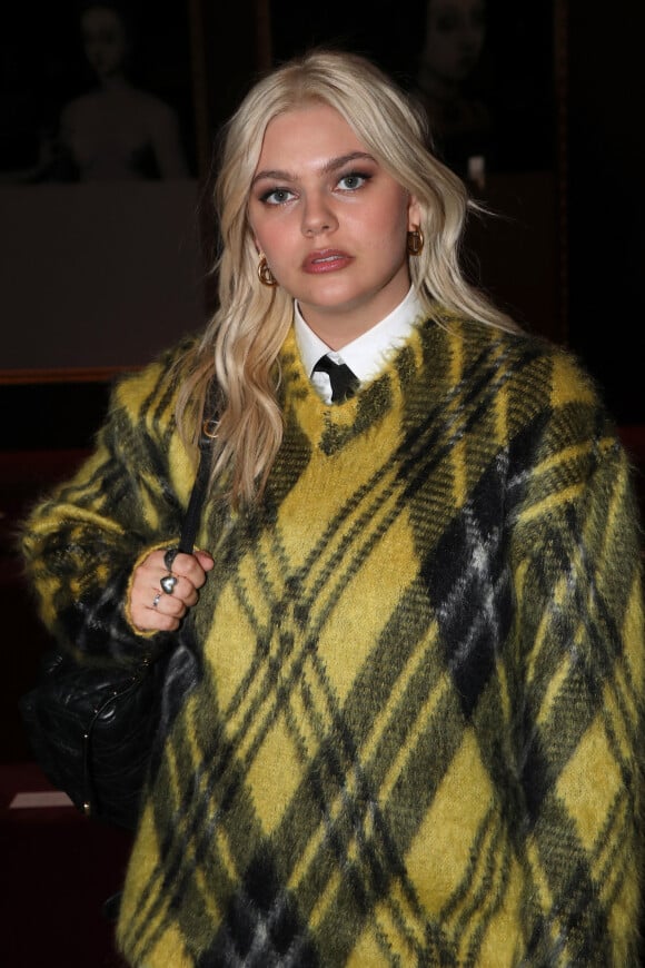 Louane Emera - Défilé Dior Prêt-à-porter Automne/Hiver 2022/2023 dans le cadre de la Fashion Week de Paris, France, le 1er Mars 2022. © Borde-Rindoff/Bestimage 