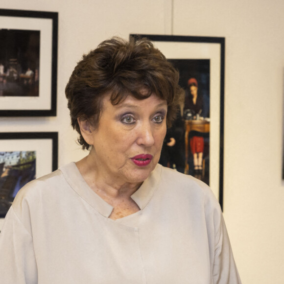 Exclusif - Roselyne Bachelot, Michel Boujenah - Vernissage de l'exposition photos de Cyril Bruneau en hommage à Michel Bouquet à la galerie du Garage à Ramatuelle le 31 juillet 2022. © Cyril Bruneau /Bestimage 