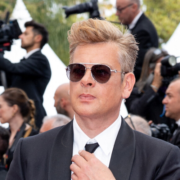Benjamin Biolay - Montée des marches du film " Top Gun : Maverick " lors du 75ème Festival International du Film de Cannes. Le 18 mai 2022 © Olivier Borde / Bestimage 