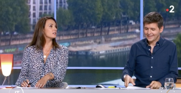 Thomas Sotto annonce la naissance du bébé d'une chroniqueuse de "Télématin" - France 2, le 1er septembre 2022