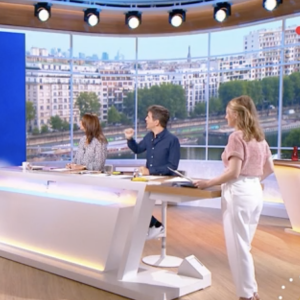 Thomas Sotto annonce la naissance du bébé d'une chroniqueuse de "Télématin" - France 2, le 1er septembre 2022