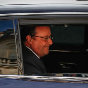 François Hollande - Arrivées des personnalités - Cérémonie d'investiture du Président de la République à Paris le 7 mai 2022 © Aurelien Morissard / Panoramic / Bestimage 