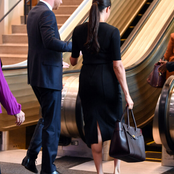 Le prince Harry, duc de Sussex et Meghan Markle, duchesse de Sussex, lors de la célébration du "Nelson Mandela International Day" au siège de l'ONU à New York le 18 juillet 2022. 