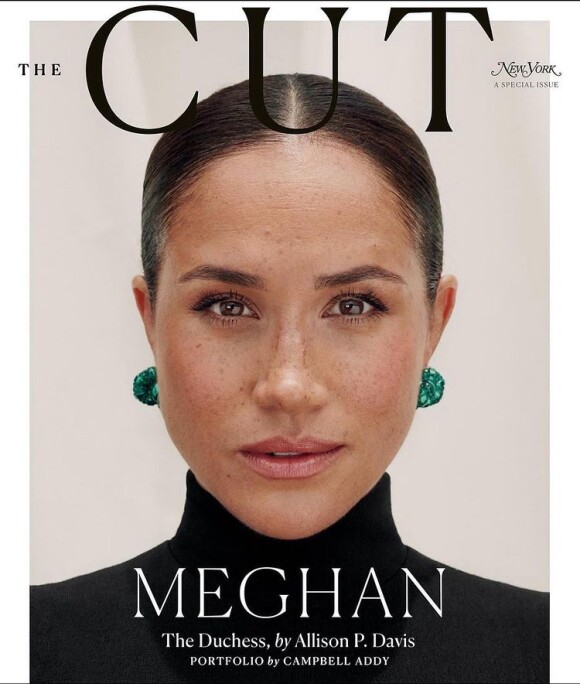 Meghan Markle en couverture du magazine "The Cut".