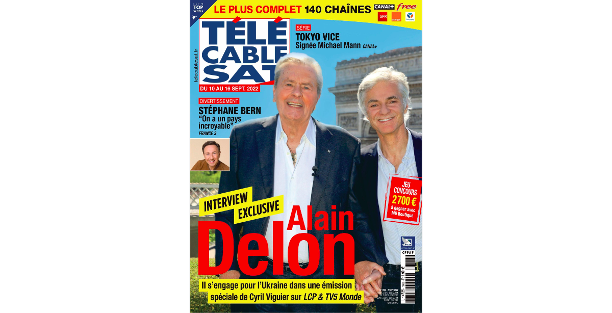 Photo : TéléCabSat, numéro du 5 septembre 2022 - Purepeople