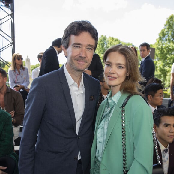 Antoine Arnault et sa compagne Natalia Vodianova - People au défilé de mode Hommes printemps-été 2020 "Berluti" à Paris. Le 21 juin 2019 © Olivier Borde / Bestimage 