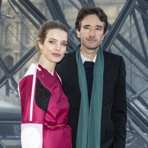 Natalia Vodianova et son compagnon Antoine Arnault - Photocall du défilé Louis Vuitton collection prêt-à-porter Automne-Hiver lors de la fashion week à Paris, le 5 mars 2019. © Olivier Borde/Bestimage 