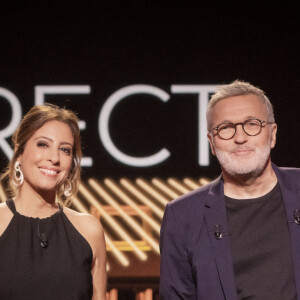 Léa Salamé, Laurent Ruquier lors de la dernière émission de L.Ruquier pour "On Est En Direct (OEED)", présentée par L.Ruquier et L.Salamé, et diffusée en direct sur France 2, à Paris, France, le 4 juin 2022. © Jack Tribeca/Bestimage 