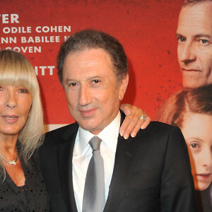 EXCLUSIF - Michel Drucker et sa femme Dany Saval à Paris en 2012
