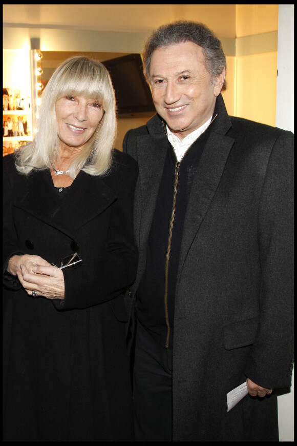 EXCLUSIF - Michel Drucker et sa femme Dany Saval en 2010 pour le spectacle de Laurent Gerra en 2010
