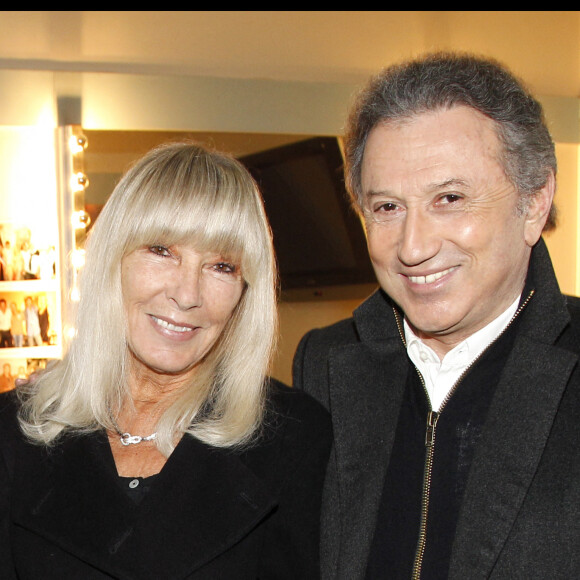 EXCLUSIF - Michel Drucker et sa femme Dany Saval en 2010 pour le spectacle de Laurent Gerra en 2010