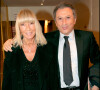 EXCLUSIF -  Michel Drucker et sa femme Dany Saval au palais des congrès pour le concert de Charles Aznavour
