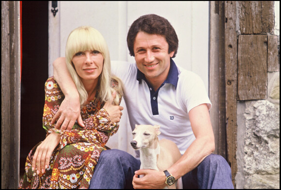 Michel Drucker et sa femme Dany Saval (photo d'archive)