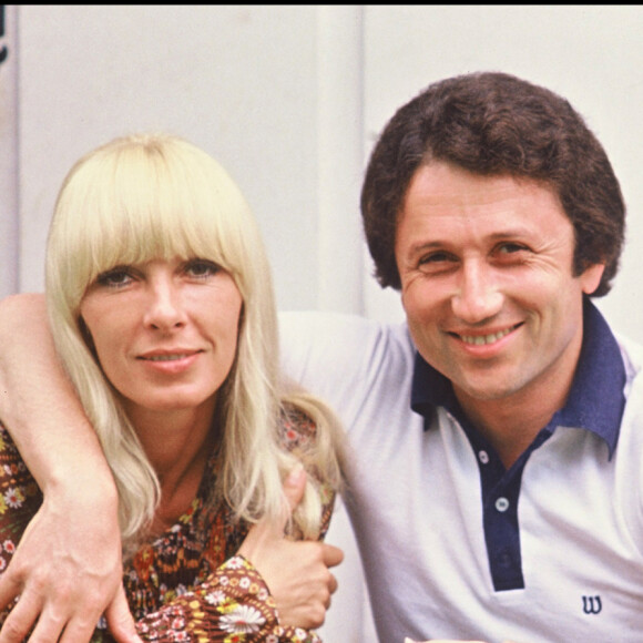 Michel Drucker et sa femme Dany Saval (photo d'archive)