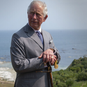 Le prince Charles, prince de Galles - Visite à Takahanga Marae à Kaikoura, le septième jour de la visite royale en Nouvelle-Zélande, le 23 novembre 2019. 