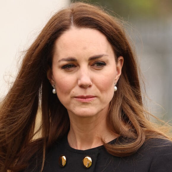 Le prince William, duc de Cambridge et Kate Middleton, duchesse de Cambridge, visitent le centre RAF Air Cadets à Londres, quelques jours après les obsèques du Prince Philip.