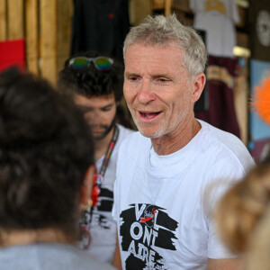 Denis Brogniart lors du festival Solidays sur l'Hippodrome de Longchamp à Paris le 26 juin 2022. © Lionel Urman / Panoramic / Bestimage