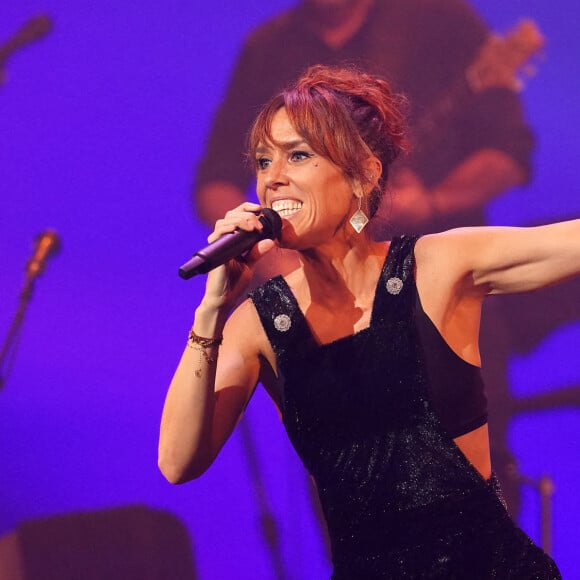 Zaz en concert lors du festival Universal Music de Madrid, le 24 juillet 2022. © Alterphotos / Panoramic / Bestimage 
