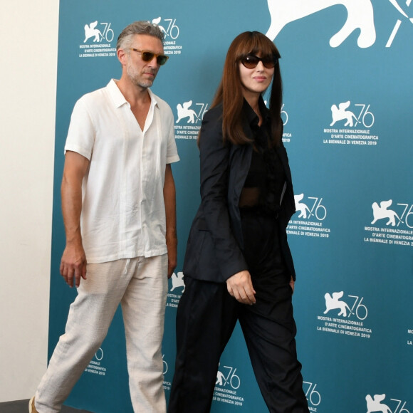 Vincent Cassel, Monica Bellucci - Photocall du film "Irreversible" en verison Integrale lors du 76ème festival du film de venise, la Mostra à Venise le 31 Août 2019.